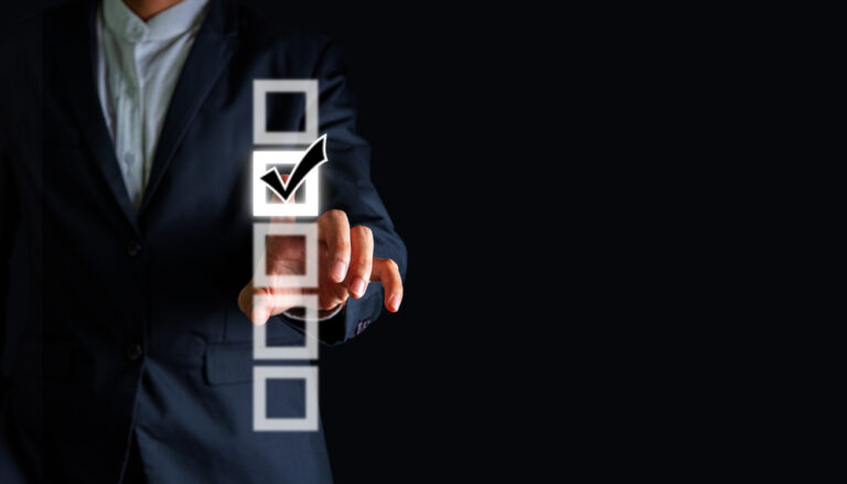 投資家の選定基準にチェックを入れる